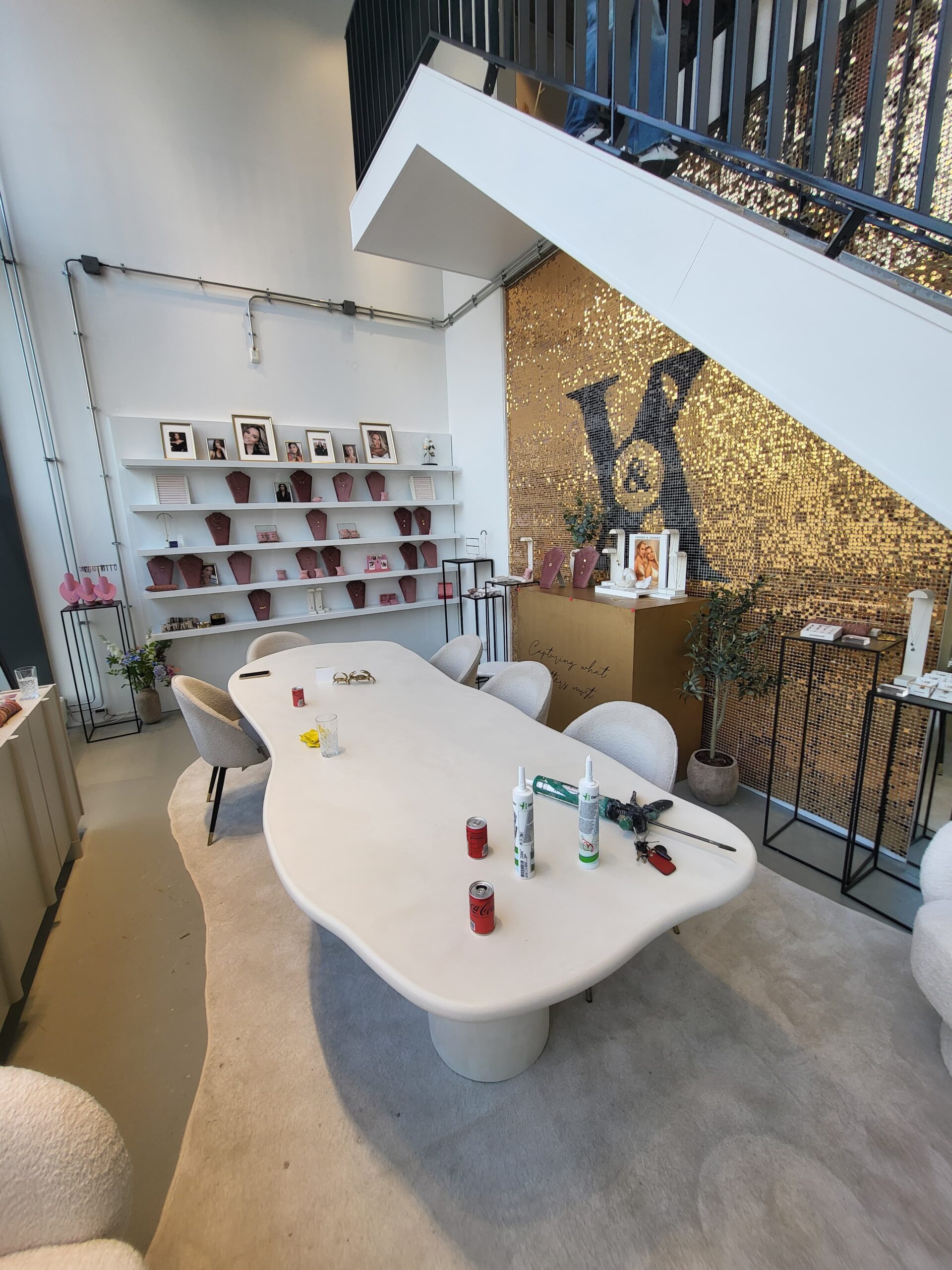 Verbouwde winkel door Richel Bouw in Amsterdam.